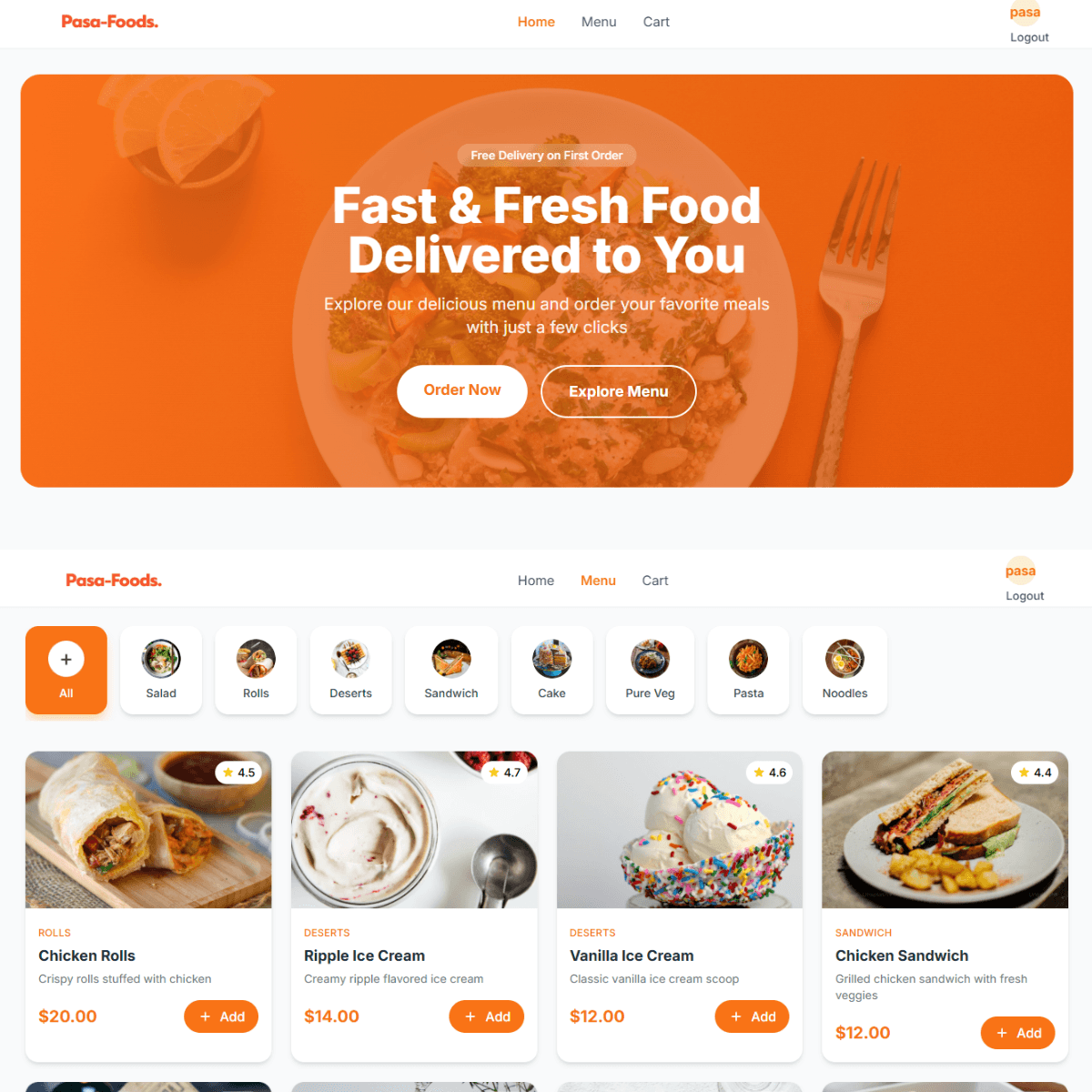 Pasa Foods UI